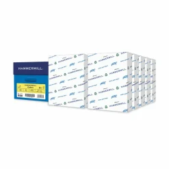 Hammermill Colors Print Paper, 20 lb Bond Weight, 8.5 x 11, Canary, 500 Sheets/Ream, 10 Reams/Carton