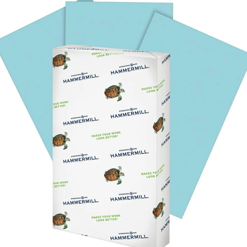 Hammermill Colors Recycled Copy Paper - Blue