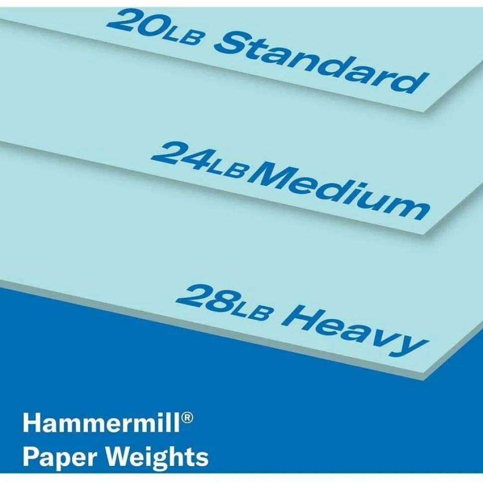 Hammermill Colors Recycled Copy Paper - Blue