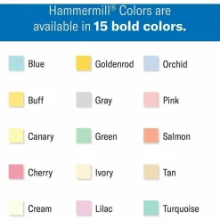 Hammermill Colors Recycled Copy Paper - Canary