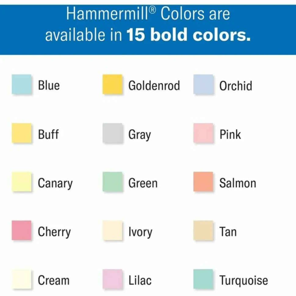 Hammermill Fore Colored Paper