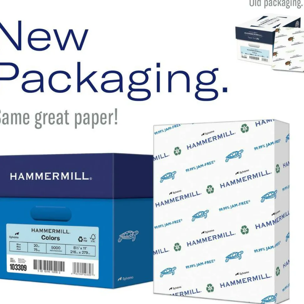 Hammermill Fore Super-Premium Color Copy Paper, 1 Ream, Green, Legal (8.5" x 14"), 500 Sheets Per Ream, 20 Lb,