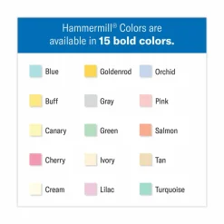 Hammermill Fore Super-Premium Color Copy Paper, 1 Ream, Gold, Letter (8.5" x 11"), 500 Sheets Per Ream, 20 Lb, 30% Recycled