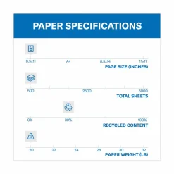 Hammermill Fore Super-Premium Color Copy Paper, 1 Ream, Pink, Letter (8.5
