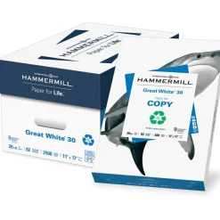 Hammermill Great White Inkjet Or Laser Paper, 1 Ream, White, Ledger Size (11