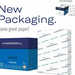 Hammermill Multi-Use Printer & Copy Paper, White, Legal (8.5" x 14"), 500 Sheets Per Ream, 20 Lb, 92 Brightness