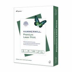 Hammermill Premium Laser Paper, White, Letter Size (8 1/2