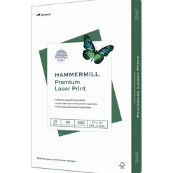 Hammermill Premium Laser Print Paper - White 98 Brightness - Ledger/Tabloid - 11