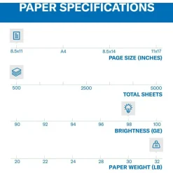 Hammermill Premium Laser Print Paper for Color Copiers & Laser Printers - White