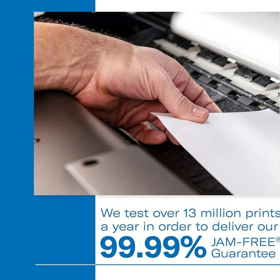 Hammermill Premium Multi-Use Printer & Copy Paper, White, Letter (8.5" x 11"), 5000 Sheets Per Case, 20 Lb, 97 Brightness