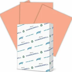 Hammermill Super-Premium Color Copy Paper, 1 Ream, Salmon, Letter (8.5