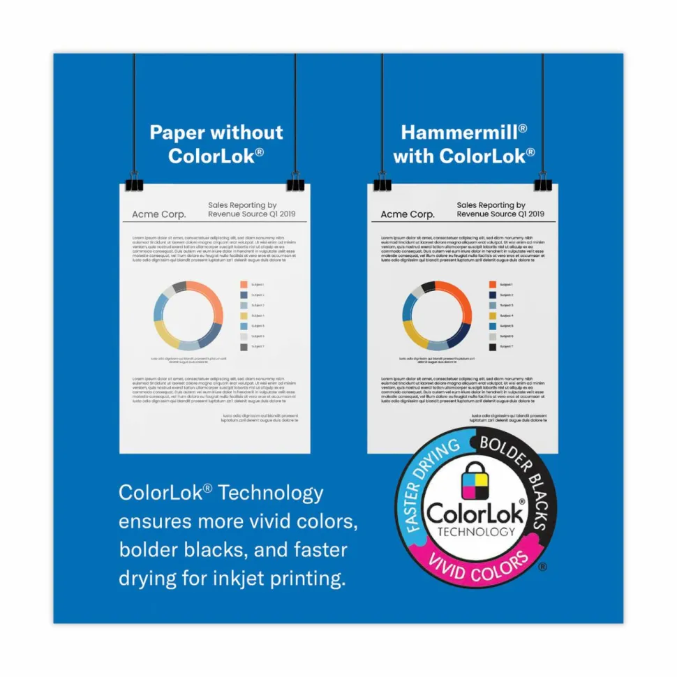 Hammermill Tidal Print Paper, 92 Bright, 20 lb Bond Weight, 8.5 x 11, White, 500 Sheets/Ream, 8 Reams/Carton