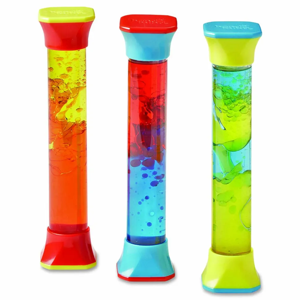 hand2mind ColorMix Sensory Tubes, Ages 3 and Up, Assorted Colors, 3 Pieces