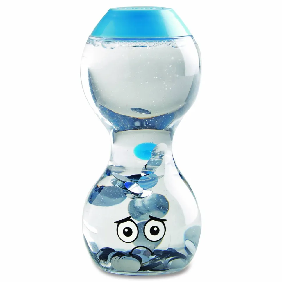 hand2mind Express Your Feelings Sensory Bottles, Ages 18 Months and Up, Assorted Colors, 4 Bottles