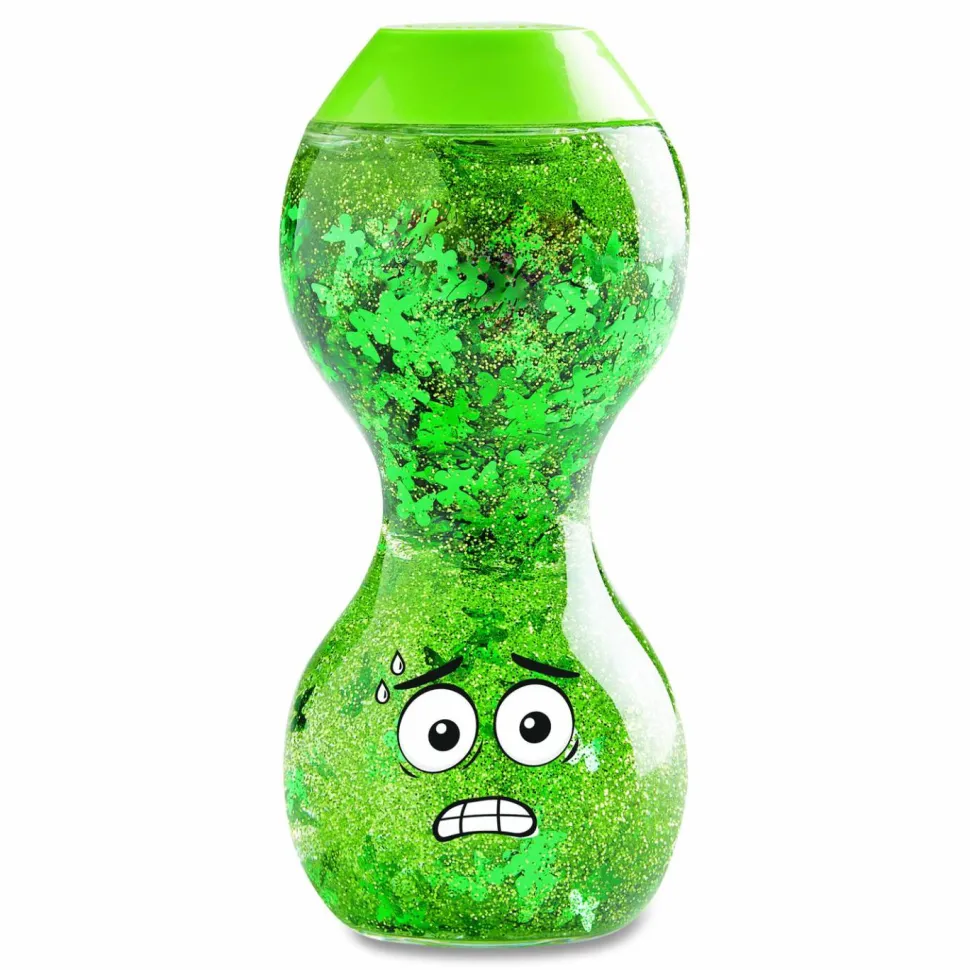 hand2mind Express Your Feelings Sensory Bottles, Ages 18 Months and Up, Assorted Colors, 4 Bottles