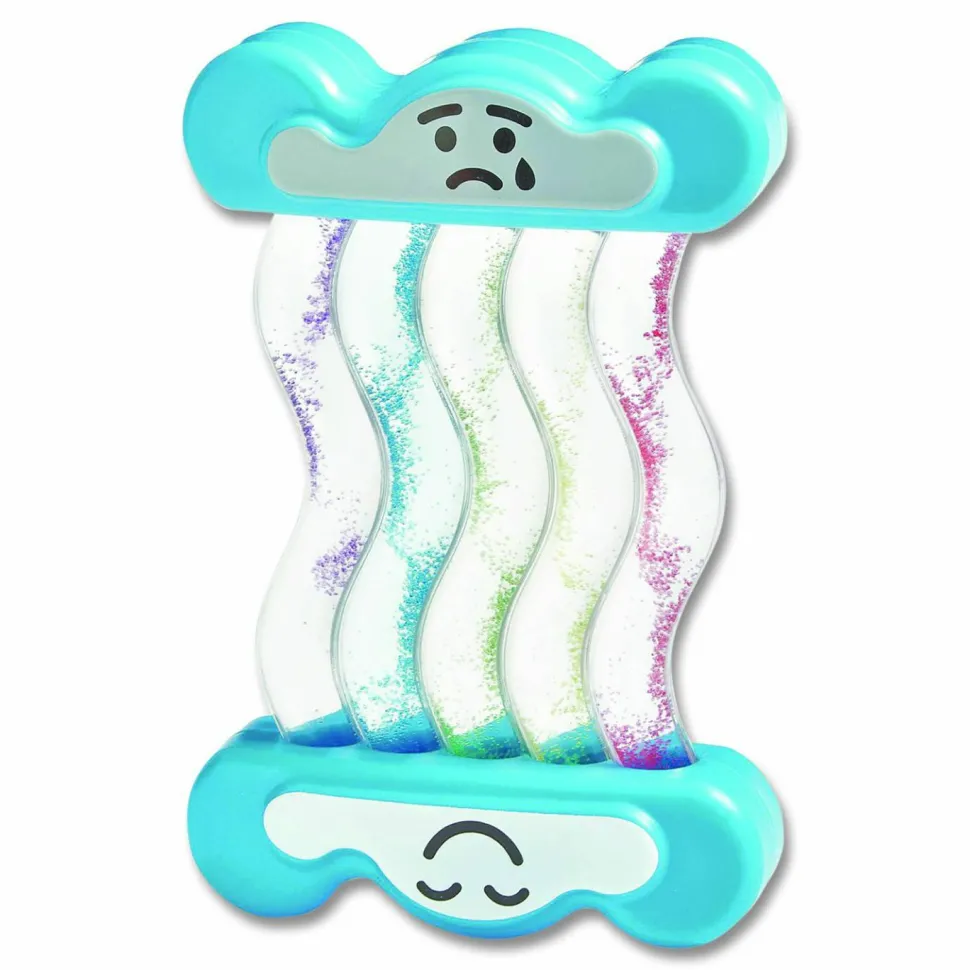 hand2mind My Feelings Rainbow Fidget Tube, Ages 3 and Up, Blue