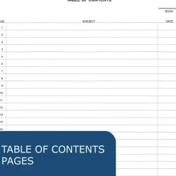 Hard Cover Lab Book, 4x4 Graph, 144 Pages, Case of 12
