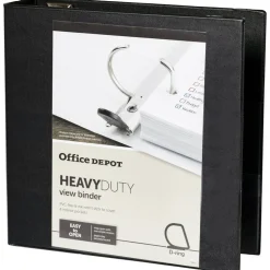 Heavy-Duty View 3-Ring Binder, 3