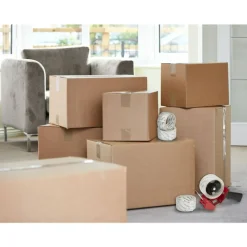 Heavy Duty Shipping Packing Tape, 1.89" x 70.8 Yd, Crystal Clear, Pack Of 4 Rolls