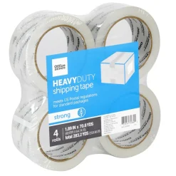 Heavy Duty Shipping Packing Tape, 1.89