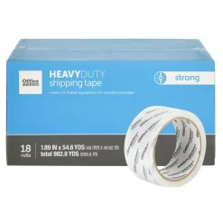 Heavy Duty Shipping Packing Tape, 1.89