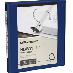 Heavy-Duty View 3-Ring Binder, 1