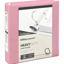 Heavy-Duty View 3-Ring Binder, 1 1/2