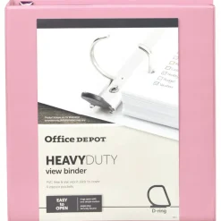 Heavy-Duty View 3-Ring Binder, 1 1/2