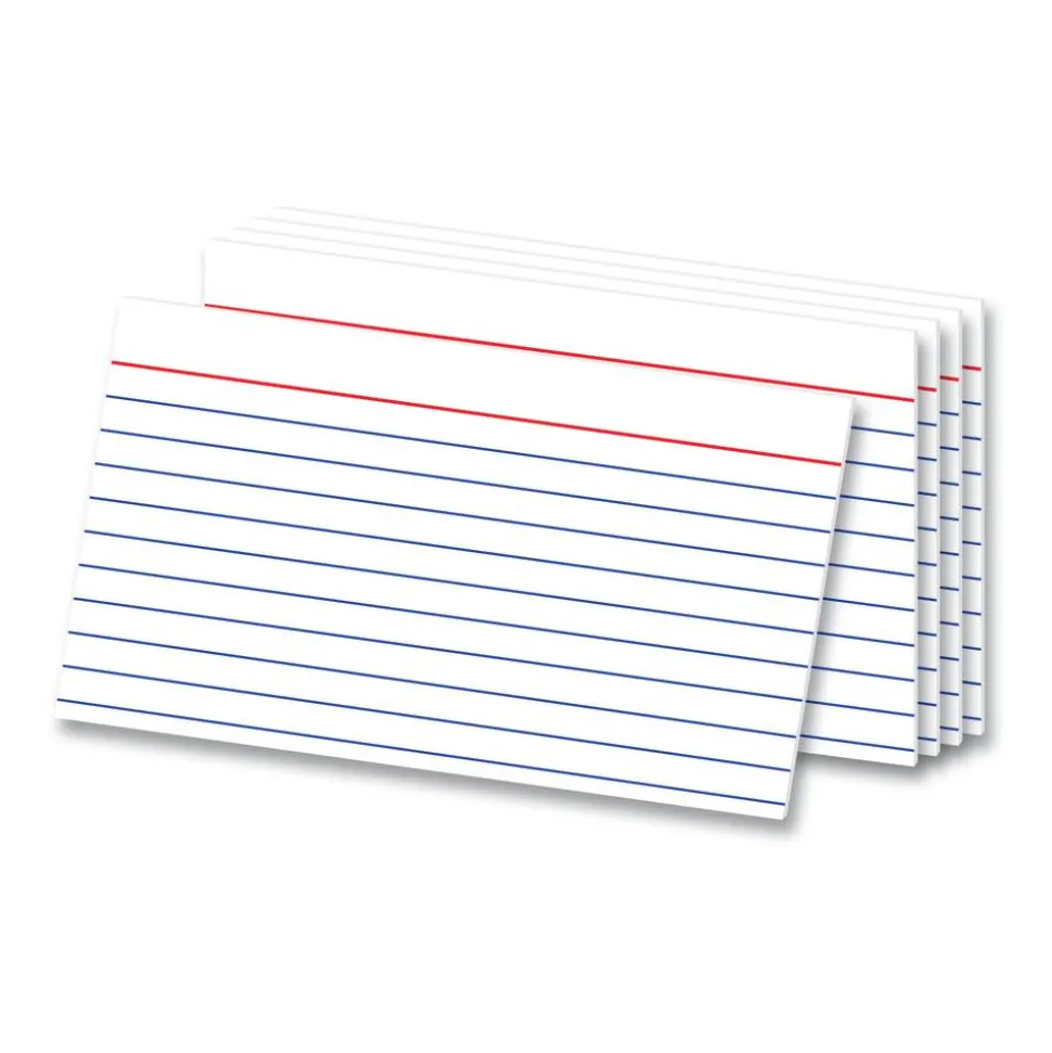 Heavyweight Index Cards, 3" x 5", Pack Of 100
