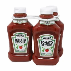 Heinz Tomato Ketchup Squeeze Bottle, 44 oz Bottle, 3/Pack