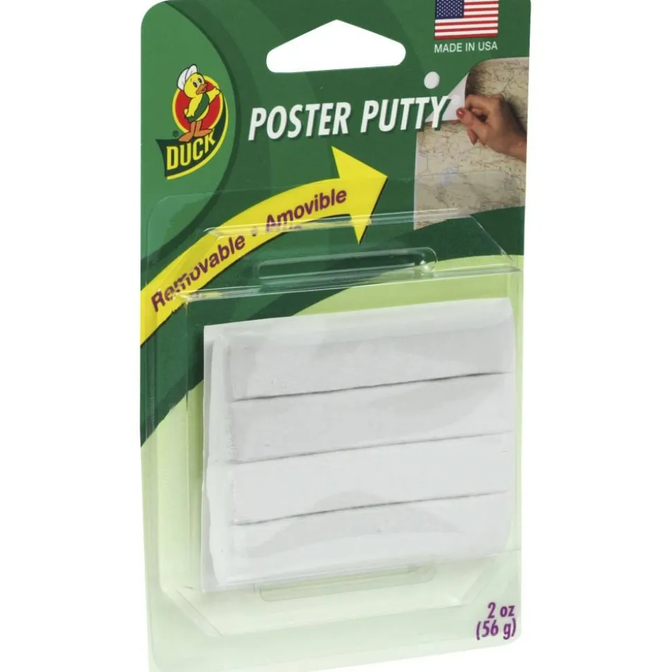 Henkel PTY-2 Mounting Putty, White, Pack of 4