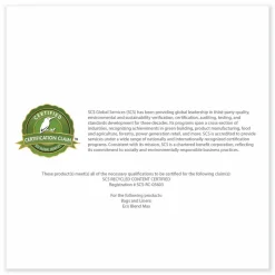 Heritage Eco Blend Max Can Liners, 33 gal, 0.8 mil, 33