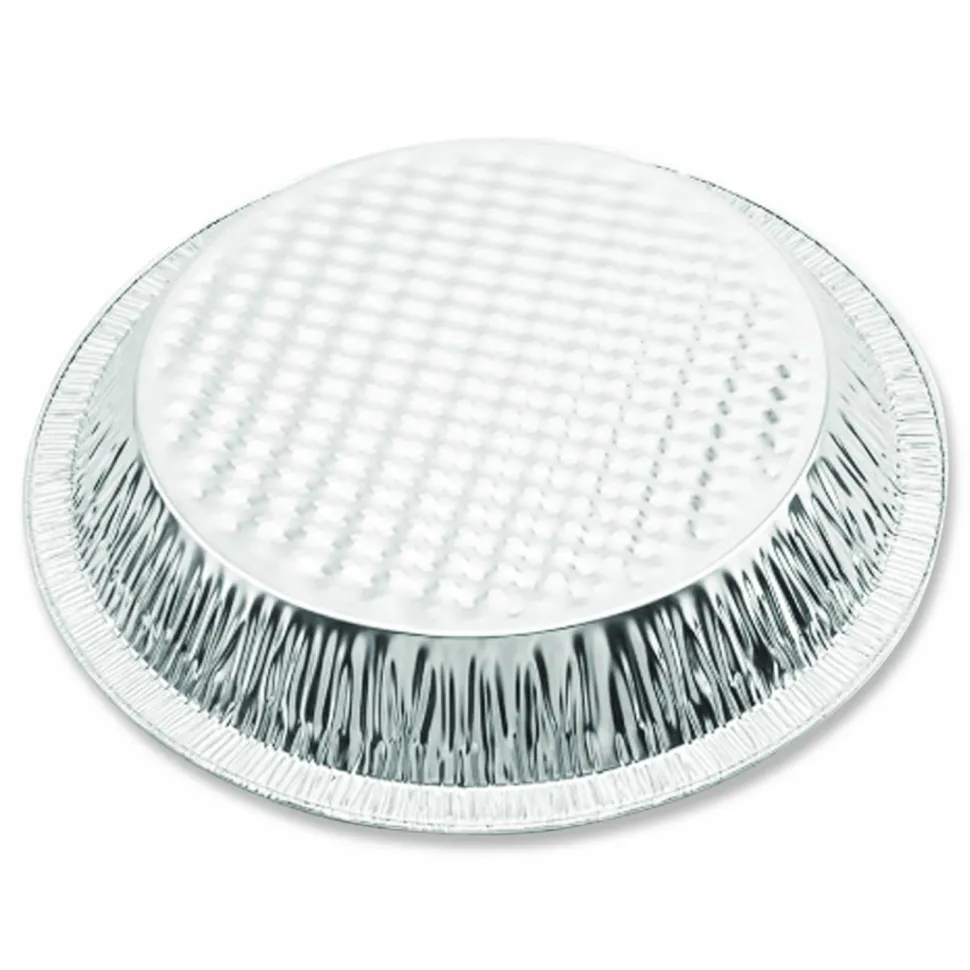 HFA Aluminum Pie Pan, #10, 9.63" Diameter x 1.22"h, 200/Carton