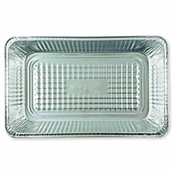HFA Aluminum Steam Table Pans, Full-Size Deep, 60 Gauge, 3.19" Deep, 12.19 x 20.75, 50/Carton