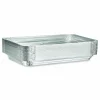 HFA Aluminum Steam Table Pans, Full-Size Shallow, 1.63" Deep, 12.19 x 20.75, 50/Carton