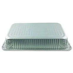 HFA Aluminum Steam Table Pans, Full-Size Deep, 65 Gauge, 3.19" Deep, 12.19 x 20.75, 50/Carton