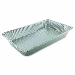 HFA Aluminum Steam Table Pans, Full-Size Deep, 65 Gauge, 3.19