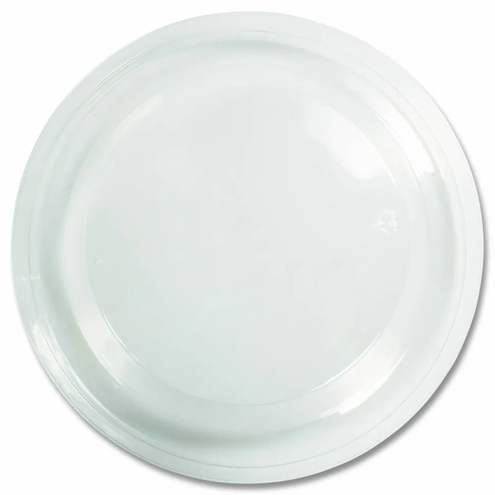 HFA Dome Lid for Aluminum Baking Cups, 3.31" Diameter, Clear, 1,000/Carton