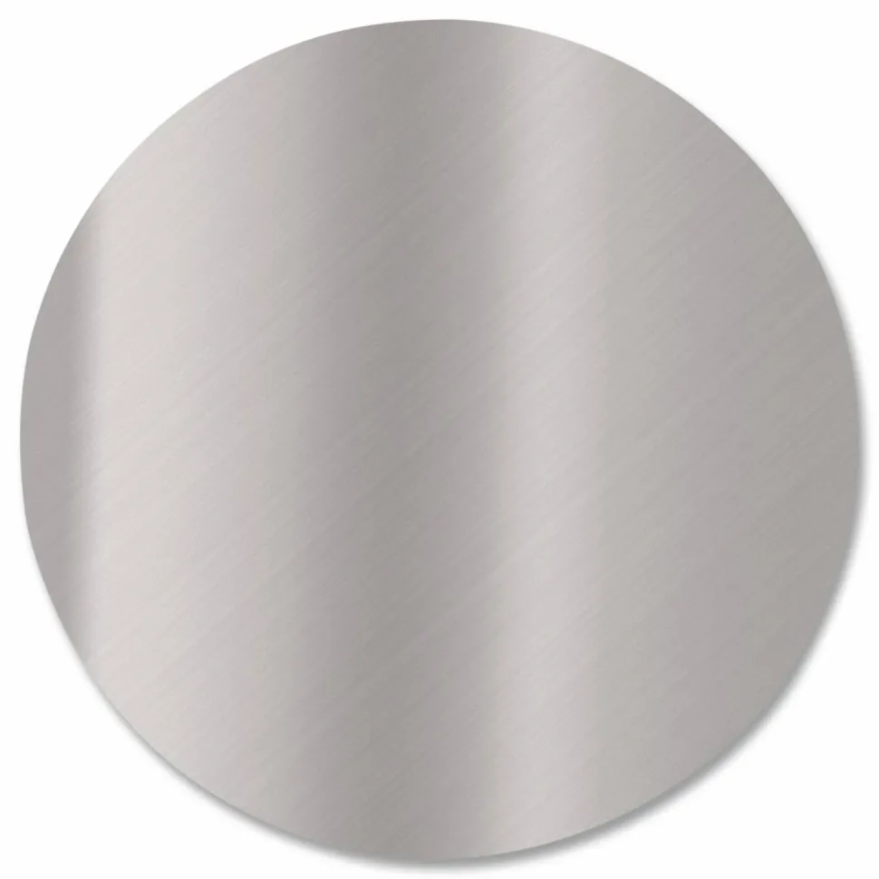 HFA Foil Laminated Board Lids, 7" Diameter, Aluminum, 500/Carton