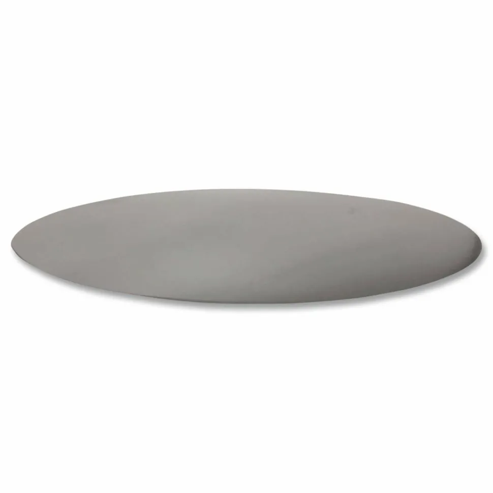 HFA Foil Laminated Board Lids, 7" Diameter, Aluminum, 500/Carton