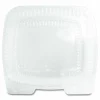 HFA Handi-Lock Single Compartment Food Container, 12 oz, 8.63 x 2.75 x 5.25, Clear, Plastic, 500/Carton