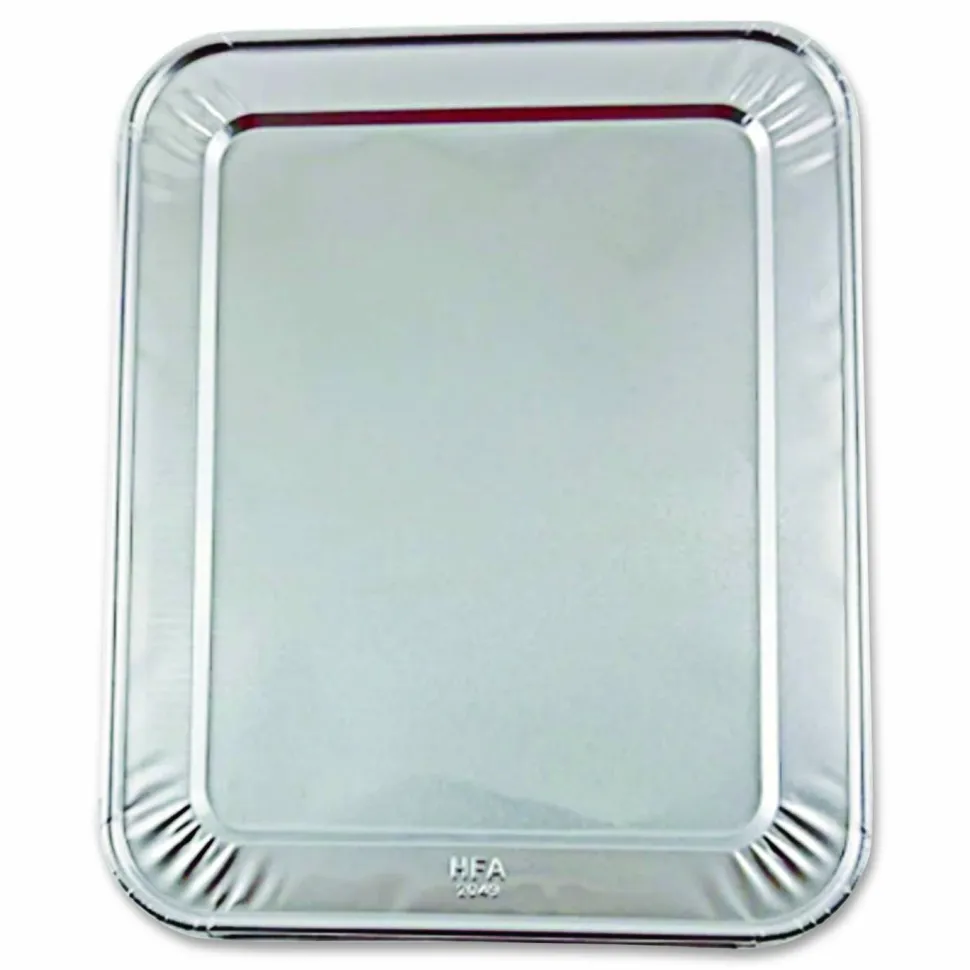 HFA Steam Pan Foil Lids, Fits Full-Size Pan, 45 Gauge, 12 x 20.81, 50/Carton
