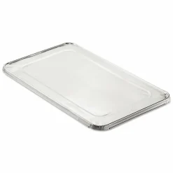 HFA Steam Pan Foil Lids, Fits Full-Size Pan, 40 Gauge, 12.88 x 20.81, 50/Carton