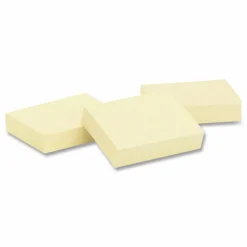 Highland Notes, 3 in x 3 in, 12 Pads, 100 Sheets/Pad, Yellow