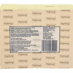 Highland Notes, 3 in x 5 in, 12 Pads, 100 Sheets/Pad, Yellow