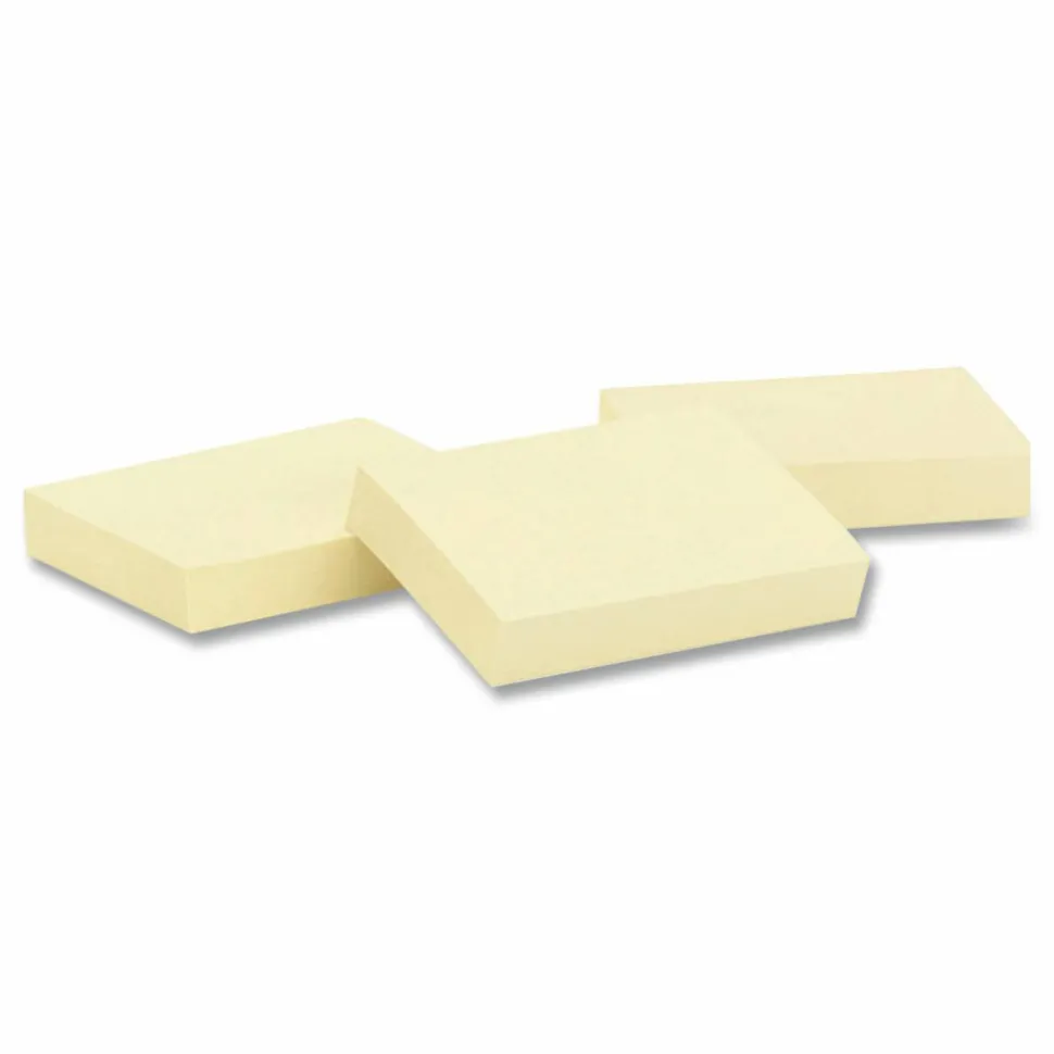Highland Notes, 3 in x 5 in, 12 Pads, 100 Sheets/Pad, Yellow