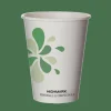 Highmark ECO Hot Coffee Cups, 12 Oz, White, Pack Of 500