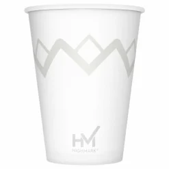 Highmark Paper Hot Cups, 12 Oz, Printed White, Pack Of 50