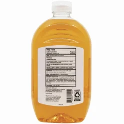 Highmark Antibacterial Liquid Hand Soap, Clean Scent, 50 Oz Refill Bottle, Orange, Case Of 4 Bottles