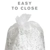 Highmark Large Shredder Bags, 15 Gallon, Clear, Box Of 25 Bags